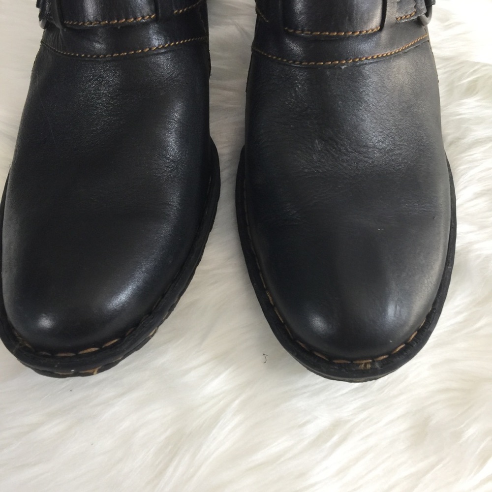 Born Ankle Boots Dark Brown Sz 10 - Picture 5 of 8
